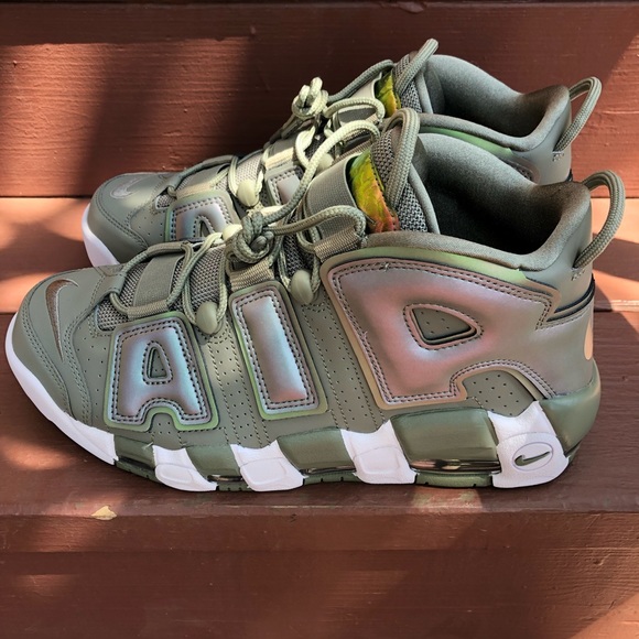 New Nike Air More Uptempo “Iridescent” Shoes - Picture 5 of 7